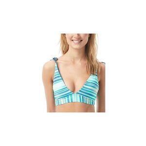VINCE CAMUTO SWIM Women's Aqua Removable Cups Tie Reversible Swimsuit Top S